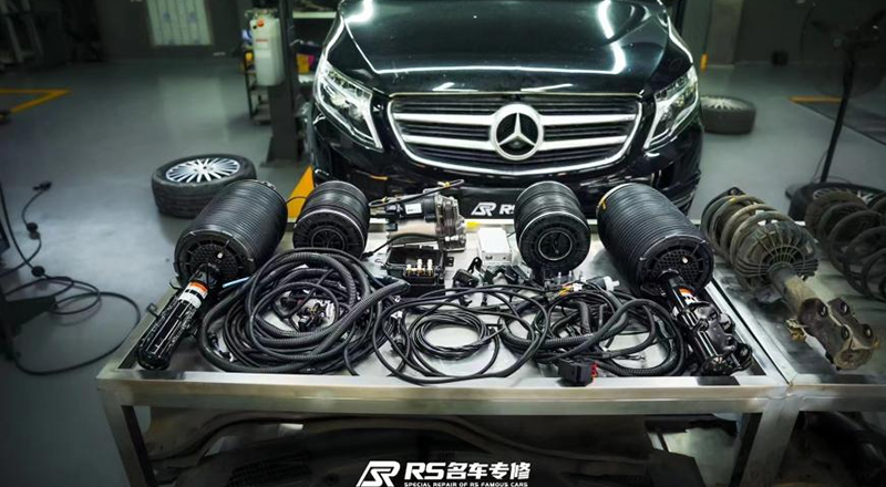 Mercedes-Benz Vito Menaik Taraf Penggantungan Udara